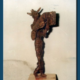 intellettuale scultura di silvio grallo