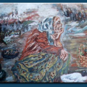 La contadina quadro di Silvio Grallo