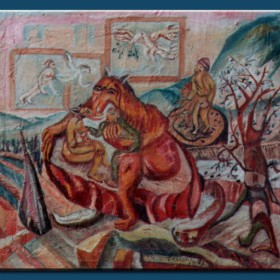 La Pasqua. quadro di Silvio Gragnaniello