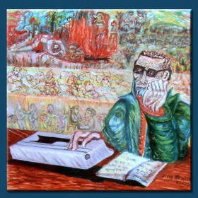 Vita Violenta, Pasolini quadro di Silvio Grallo